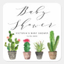 Search for succulent stickers Baby shower