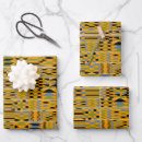 Search for kente cloth wrapping paper Green