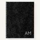 Search for faux leather notebooks Black