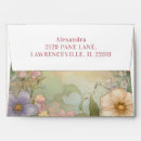 Search for quinceanera envelopes Watercolor