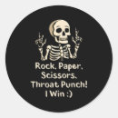 Search for rock paper scissors stickers Win