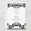 Search for scroll invitations Black