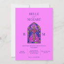 Search for stained glass wedding invitations Church