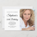 Search for photo 50th birthday invitations Feminine
