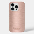 Search for rose gold metallic iphone cases Simple