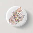 Search for butterflies design badges Cute