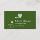 Search for gardening business cards Gardener