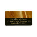 Search for wood grain return address labels Nature