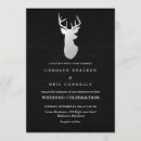Search for deer antler wedding invitations Modern