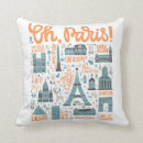 Search for paris typography cushions Travel