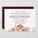 Search for mushroom wedding invitations Fall