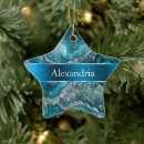 Search for aqua christmas tree decorations Blue