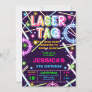 Search for laser tag invitations Glow in the dark