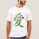Search for chinese characters tshirts Language