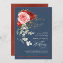 Search for burgundy and navy blue wedding invitations Couple