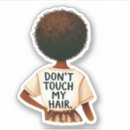 Search for hair cut stickers Afro