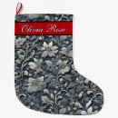 Search for blue grey christmas stockings Vintage