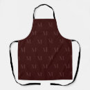 Search for burgundy aprons Small business