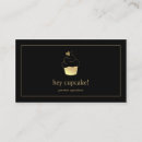 Search for cupcake business cards Professional