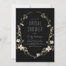 Search for boho chic bridal shower invitations Wildflowers