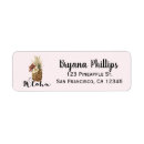 Search for hawaiian flowers return address labels Summer