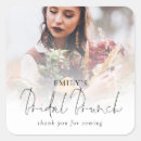 Search for bridal brunch shower stickers Elegant