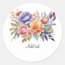 Search for flower bouquets stickers Botanical