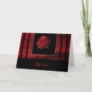 Search for single red rose cards For her