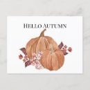 Search for autumn postcards Watercolor