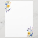 Search for wildflower stationery paper Floral