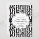 Search for black tie dinner party invitations Elegant