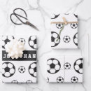 Search for soccer team wrapping paper Kids