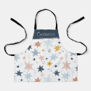 Search for baby nursery aprons Stars