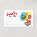 Search for snack business cards Fruit