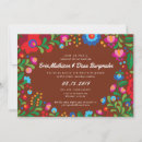 Search for red rehearsal dinner invitations Colourful