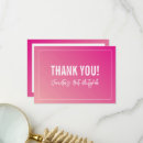 Search for bright thank you cards Ombre
