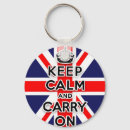 Search for keep calm and carry on key rings funny