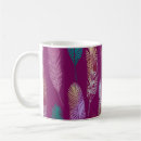 Search for hand drawn feathers mugs Watercolor