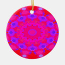 Search for graphic round christmas tree decorations Purple
