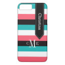 Search for blue and coral iphone cases Striped