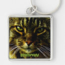 Search for eye closed square key rings Cat