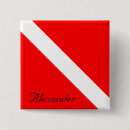 Search for dive flag badges Red