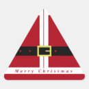 Search for merry christmas triangle stickers Funny