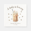 Search for coffee napkins A baby is brewing