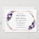 Search for geometric bridal shower invitations Modern