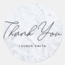 Search for white thank you stickers Business