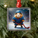 Search for ice hockey christmas tree decorations Funny