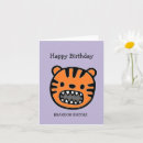 Search for tiger pattern cards Animal