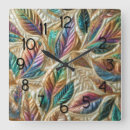 Search for leaf design clocks Green