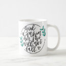 Search for god is within her mugs Typography